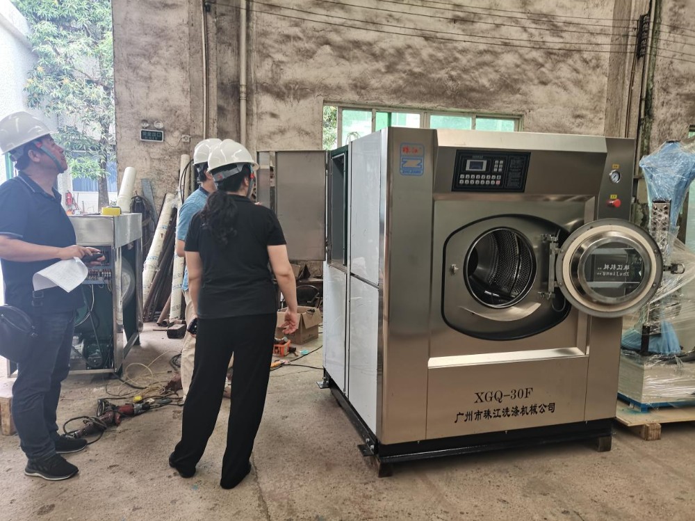 珠江洗滌設備助力煤礦工廠洗衣房的高效清洗解決方案